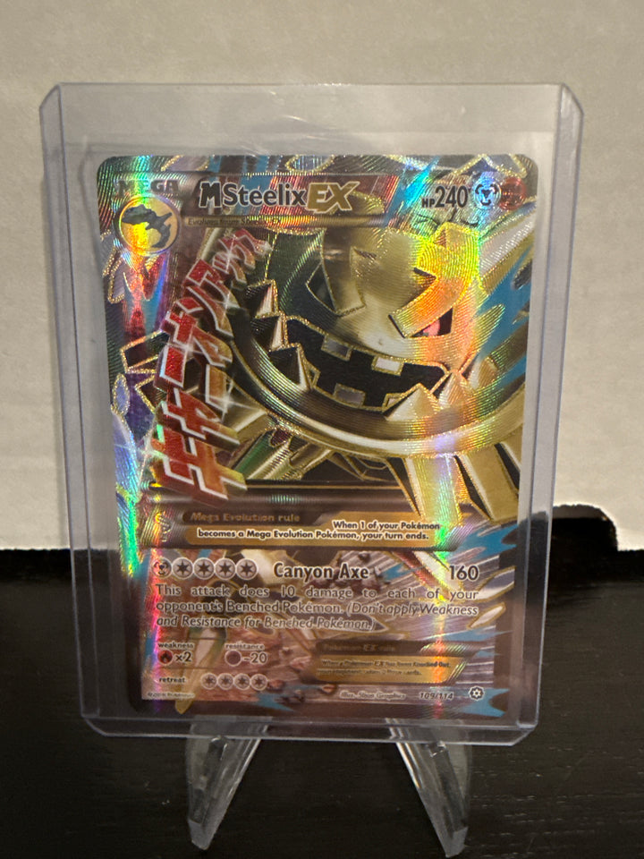 Pokemon TCG 2016 M Steelix EX Stream Siege XY, 109/114