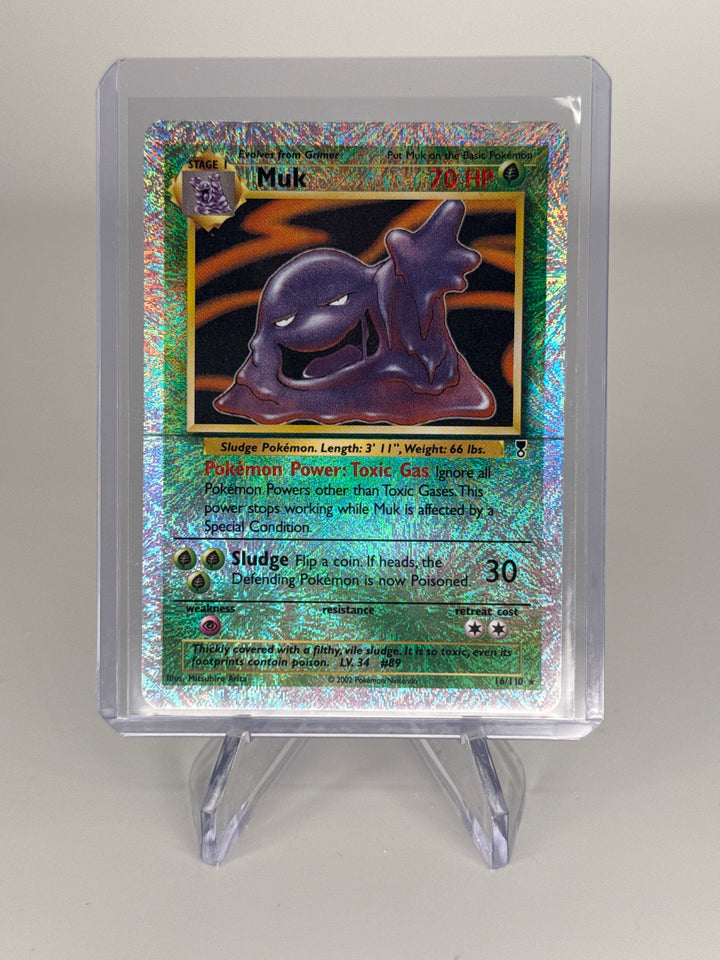 Pokemon TCG 2002 Muk Legendary Collection Reverse Foil, 16/110