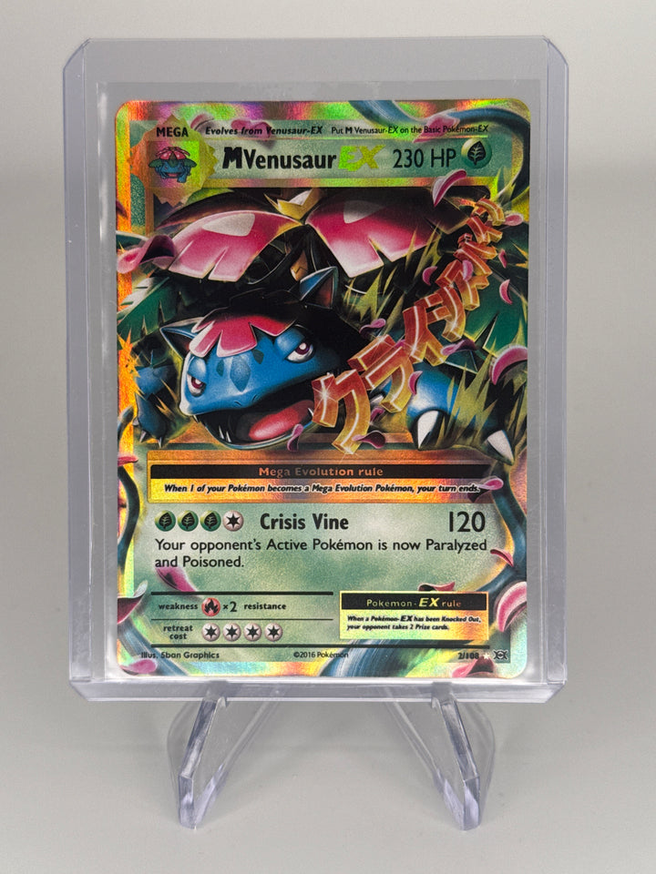 Pokemon TCG 2016 Mega Venusaur EX XY Evolutions Holo, 2/108