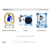 Three trading card images on a white background