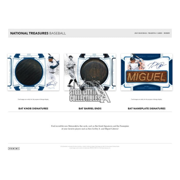 2025 Panini National Treasures Baseball Hobby Box