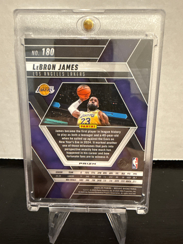 Lebron James 2024-2025 Panini Mosaic Honeycomb SSP
