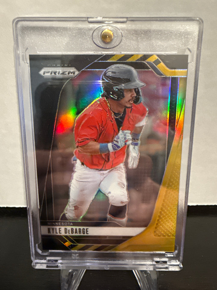 Kyle DeBarge 2025 Panini Prizm Gold Black Prospect, 4/5