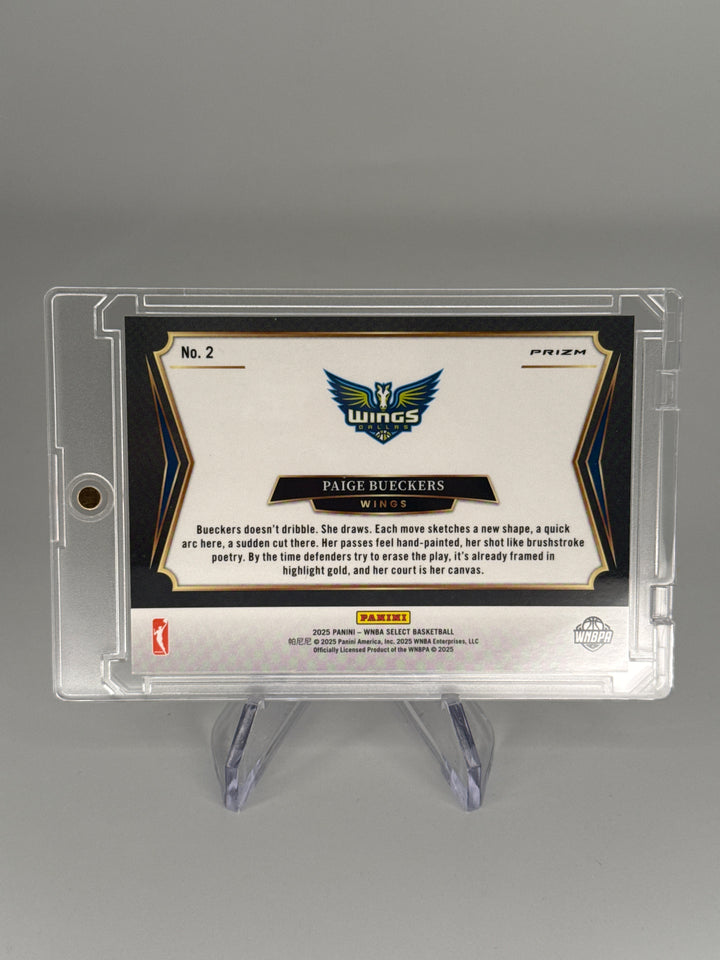 Paige Bueckers 2025 Panini Select All-Stars Ice Rookie