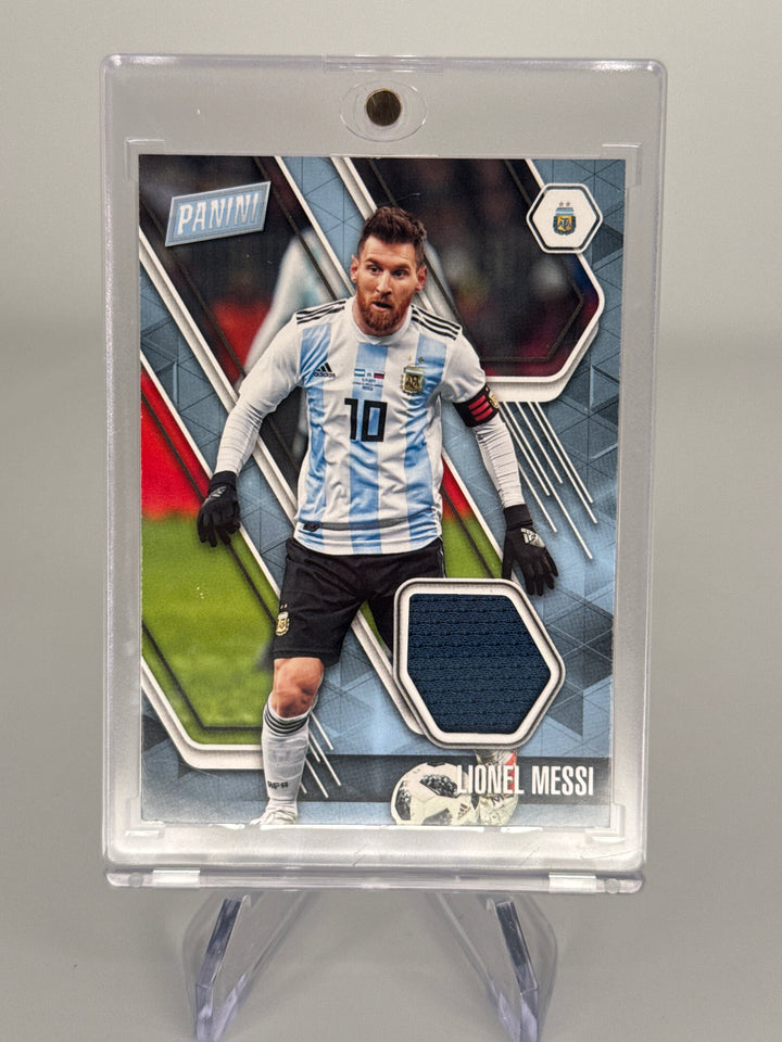 Lionel Messi 2018 Panini Player Worn Jersey