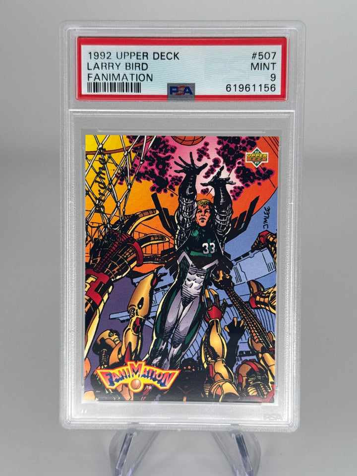 Larry Bird 1992 Upper Deck Fanimation, PSA 9 Mint
