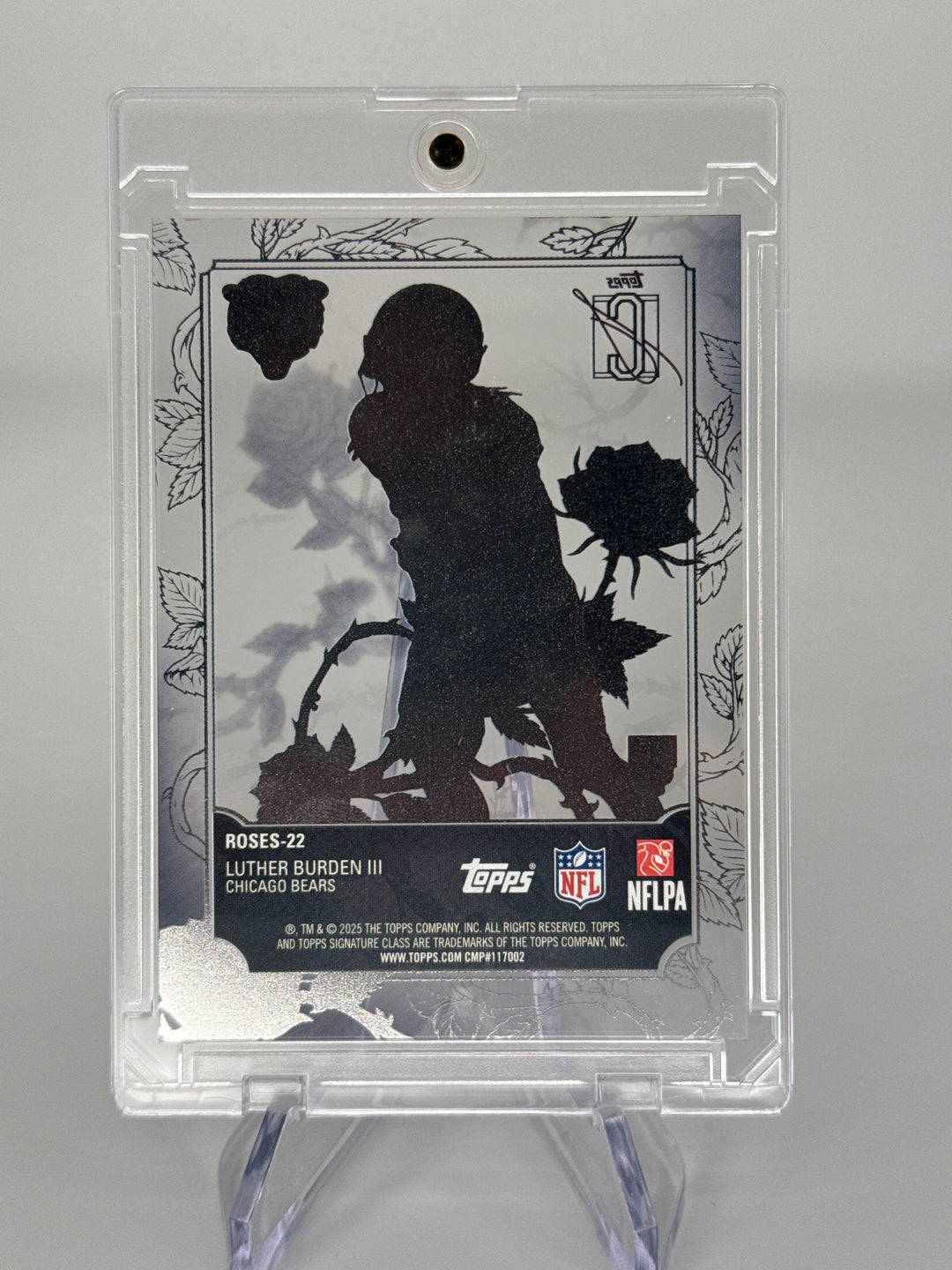 Luther Burden 2025 Topps Signature Class Roses SSP Case Hit Rookie