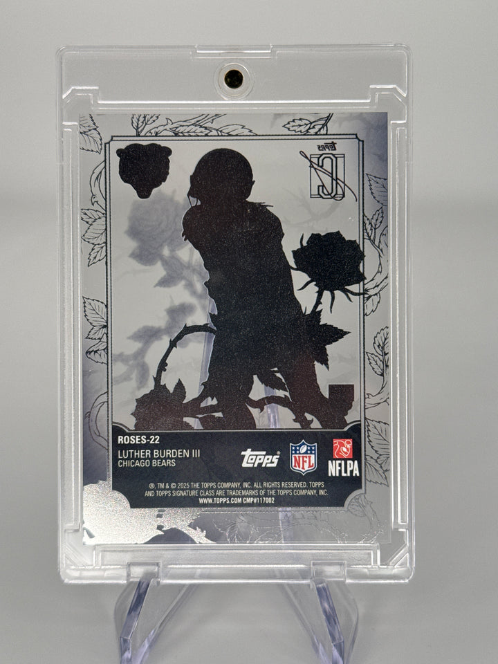 Luther Burden 2025 Topps Signature Class Roses SSP Case Hit Rookie