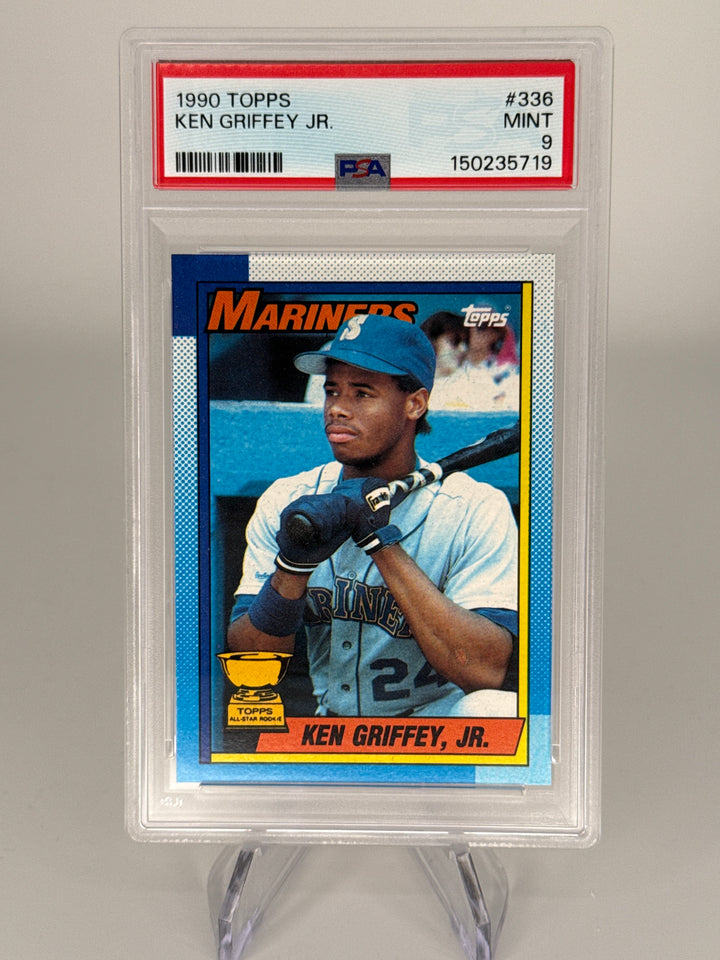 Ken Griffey Jr 1990 Topps Rookie Cup, PSA 9 Mint