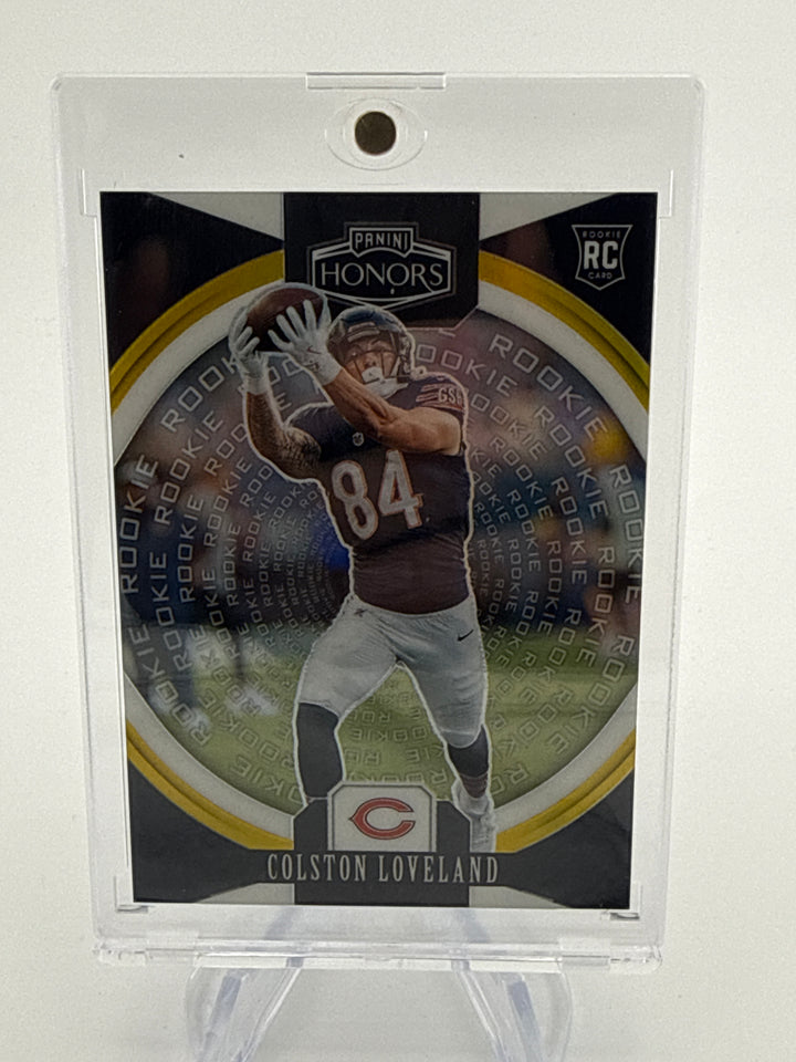 Colston Loveland 2025 Panini Honors Gold Prizm Rookie, 06/10
