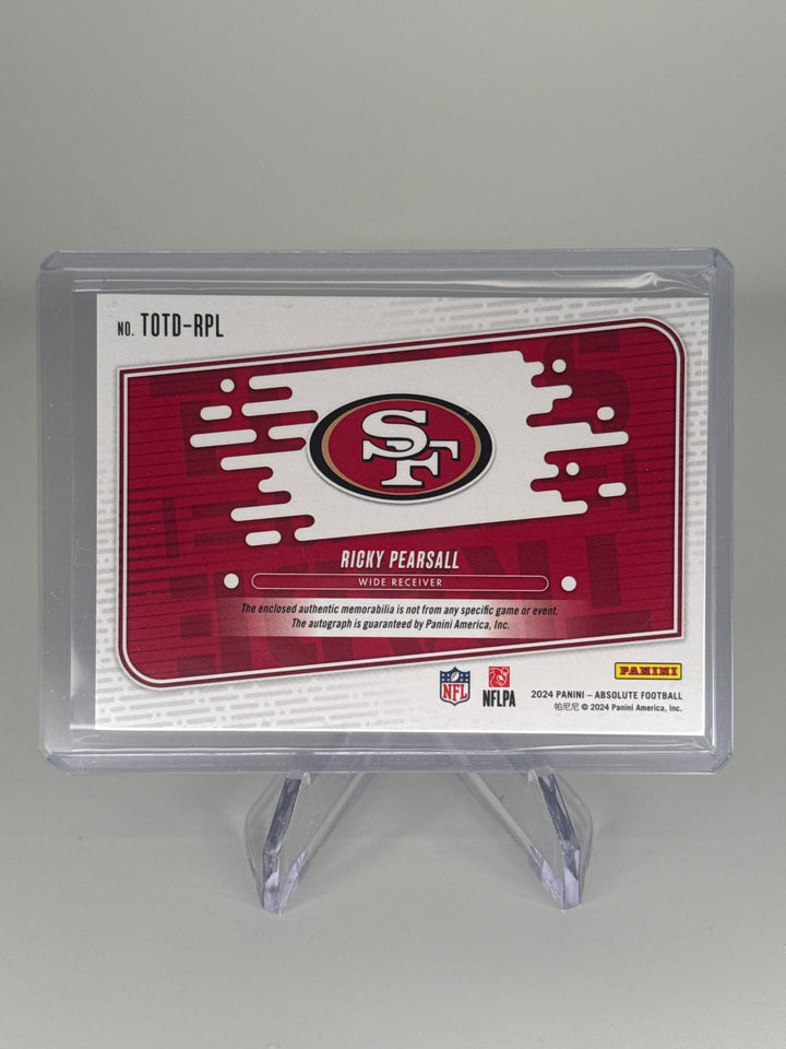 Ricky Pearsall 2024 Panini Absolute Tools of the Trade Rookie Patch Auto, 92/99