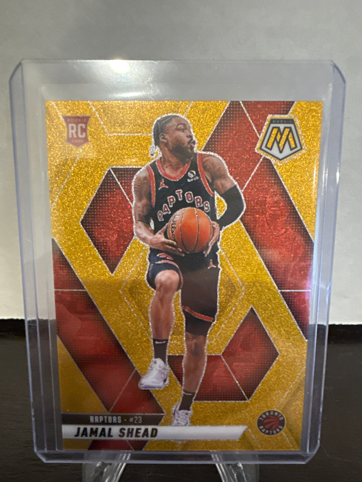 Jamal Shead 2024 Panini Mosaic Gold Glitter Rookie, 3/5