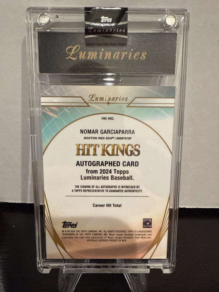 Nomar Garciaparra 2024 Topps Luminaries Hit Kings Auto, 4/5