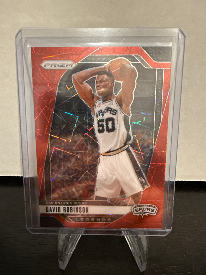 David Robinson 2024 Panini Prizm Red Lazer, 19/35
