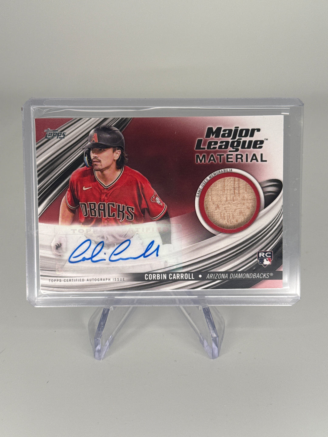 Corbin Carroll 2023 Topps Series 2 Orange Rookie Patch Auto, 23/25