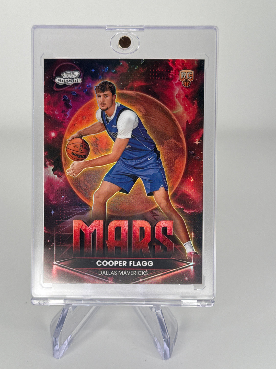 Cooper Flagg 2026 Topps Chrome Cosmic Planetary Pursuit Mars SSP Case Hit Rookie