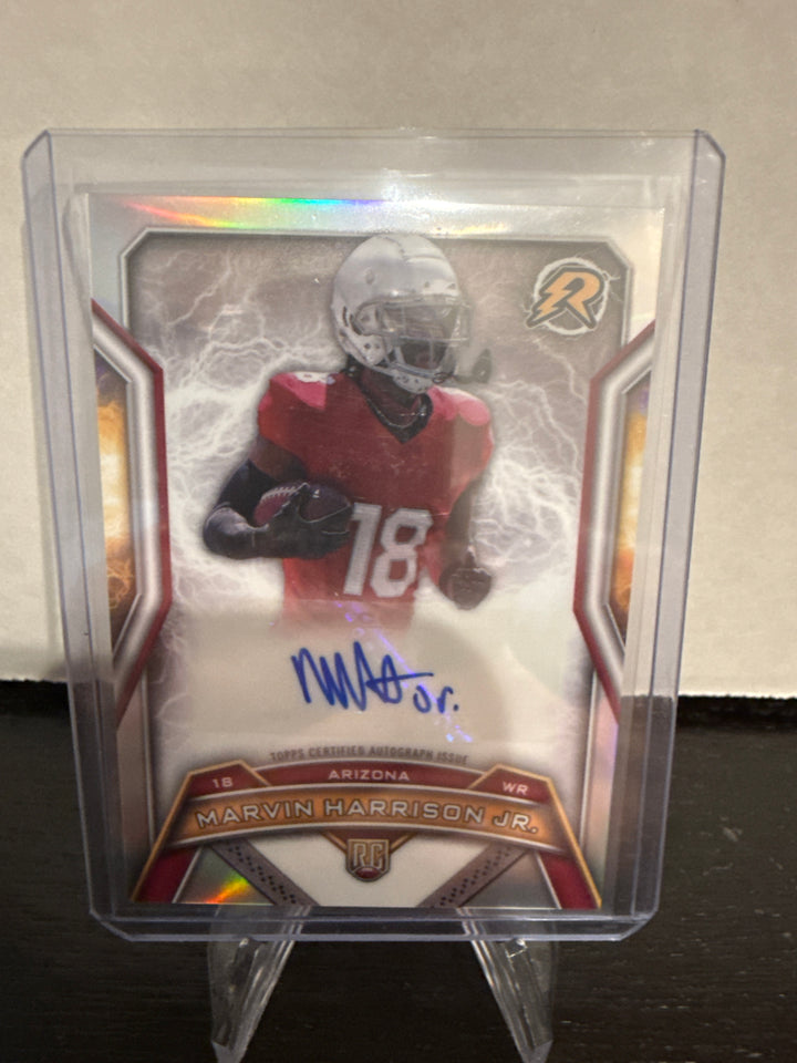 Marvin Harrison Jr 2025 Topps Resurgence Rookie Auto