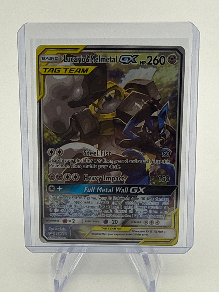 Pokemon TCG 2019 Lucario & Melmetal GX SM Black Star Promo, SM192