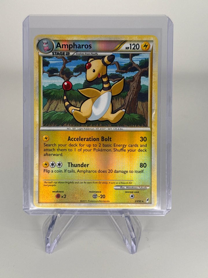 Pokemon TCG 2011 Ampharos Call of Legends Reverse Holo, 23/95