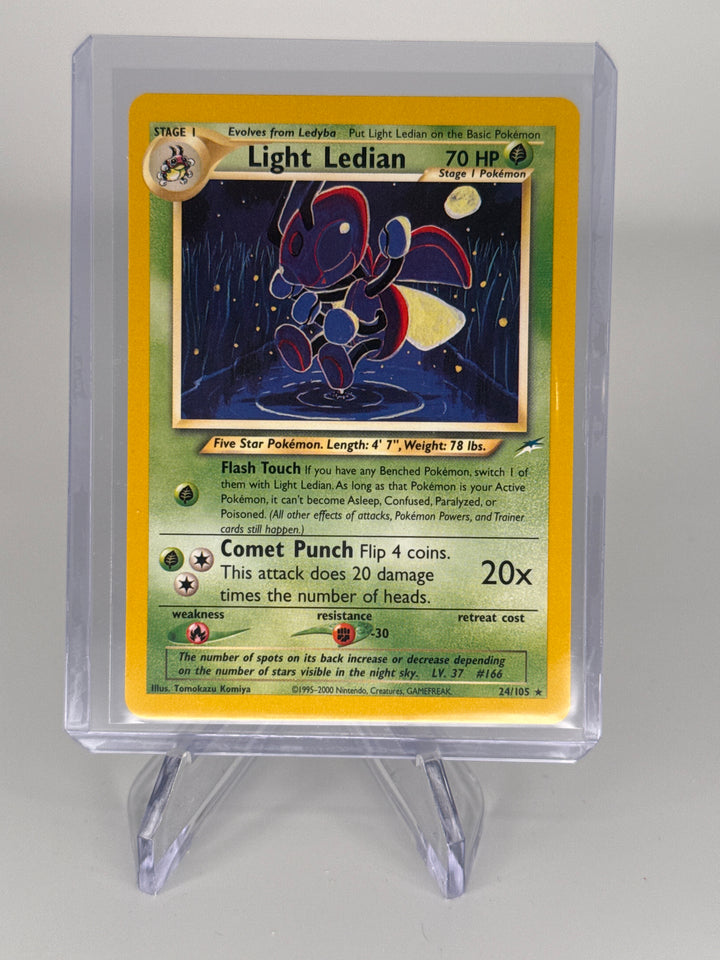Pokemon TCG 2002 Light Ledian Neo Destiny, 24/105