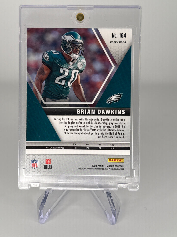 Brian Dawkins 2020 Panini Mosaic SSP Genesis