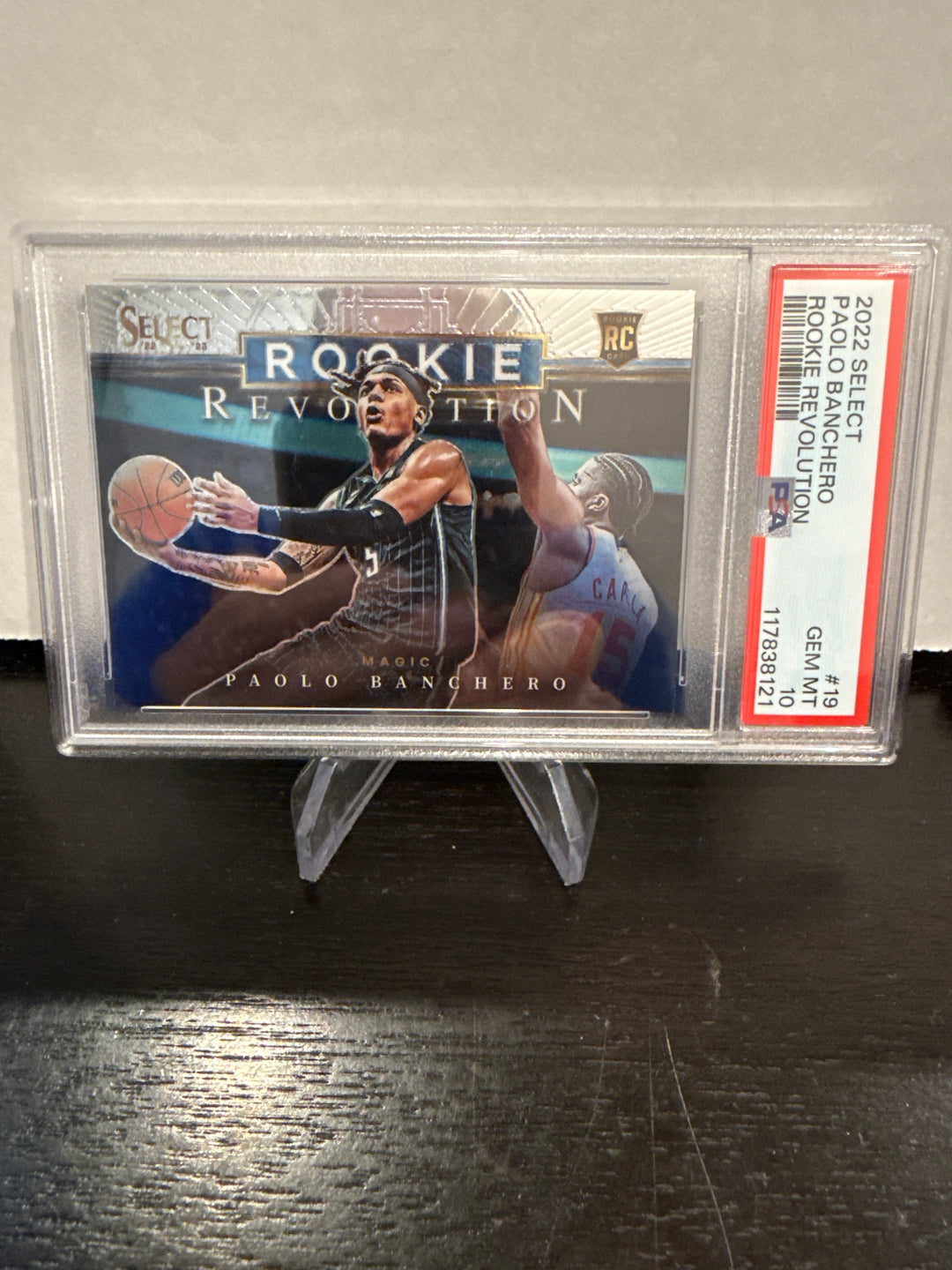 Paolo Banchero 2022 Panini Select Rookie Revolution, PSA 10 Gem Mint