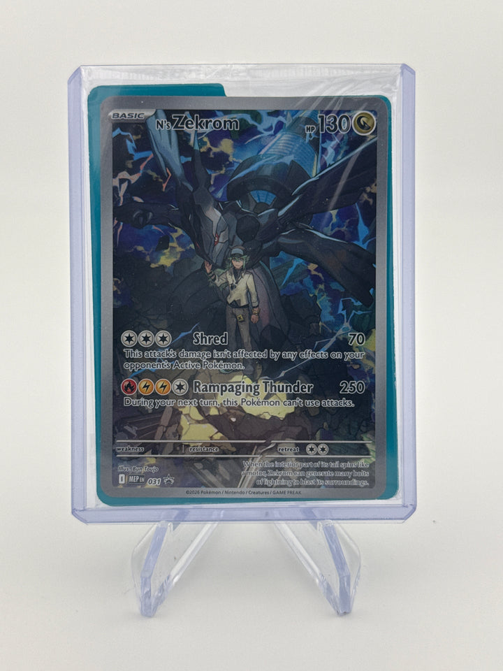 Pokemon TCG 2026 N's Zekrom Ascended Heroes Black Star Sealed Promo, 031