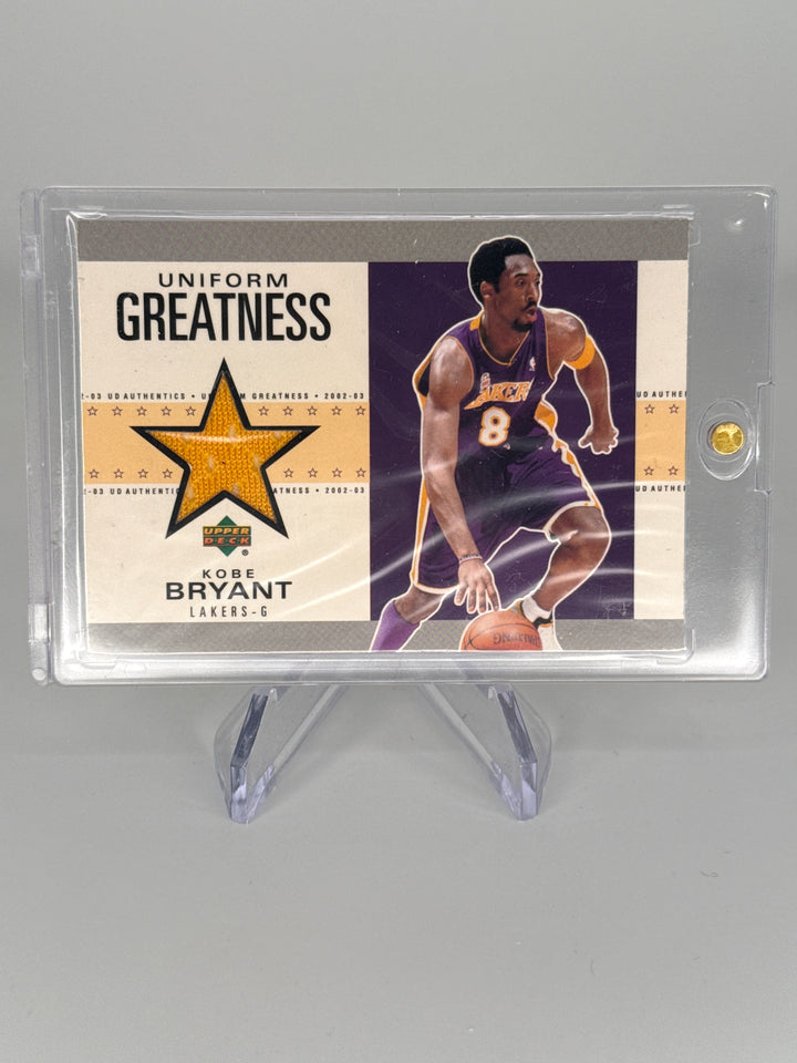 Kobe Bryant 2002 Upper Deck Uniform Greatness Game Worn Shorts