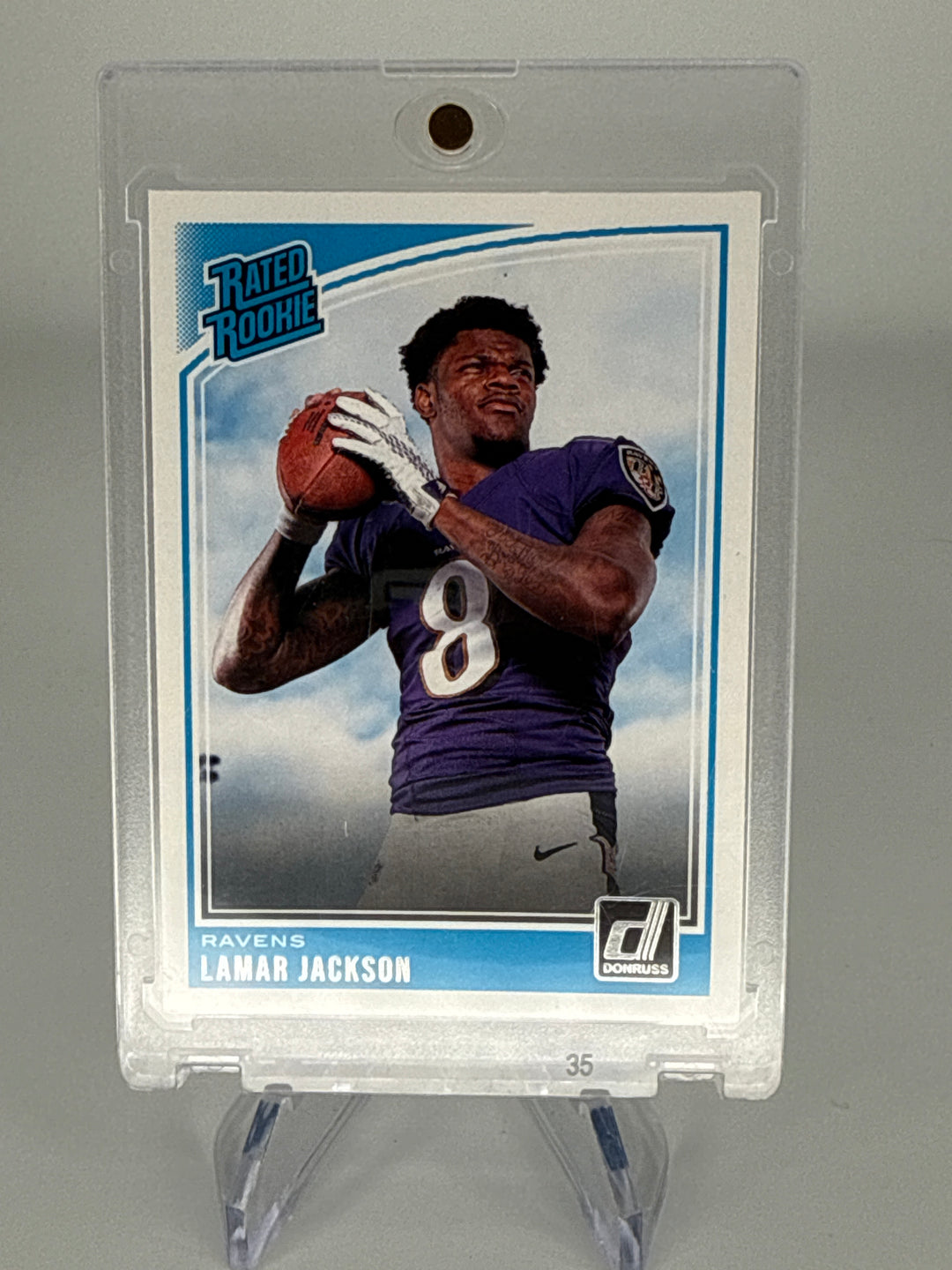 Lamar Jackson 2018 Panini Donruss Rated Rookie