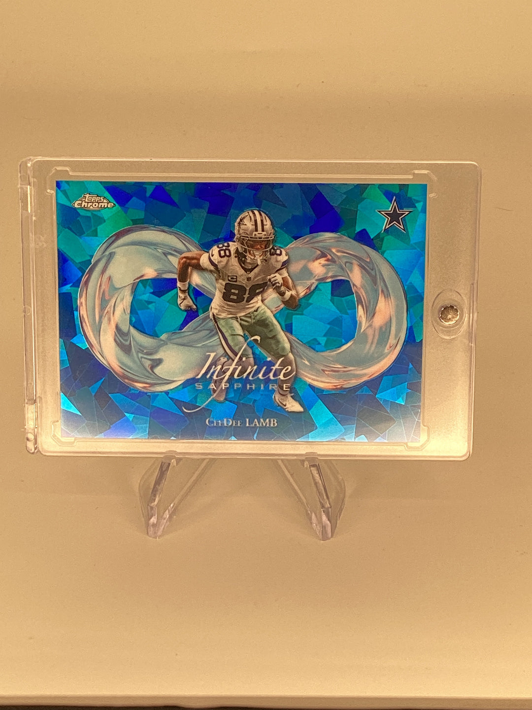 CeeDee Lamb 2025 Topps Chrome Sapphire Infinite SSP Case Hit