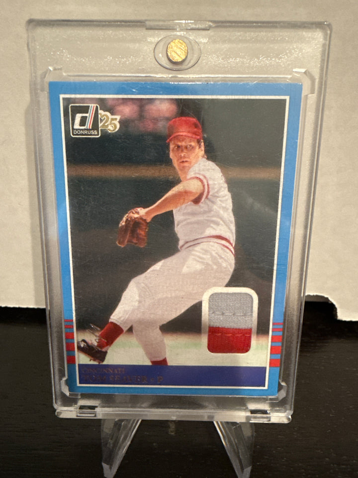 Tom Seaver 2025 Panini Donruss 1/1 Game Used Relic
