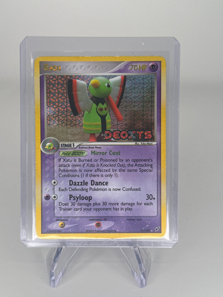 Pokemon TCG 2005 Xatu EX Deoxys Stamped Holo, 29/107
