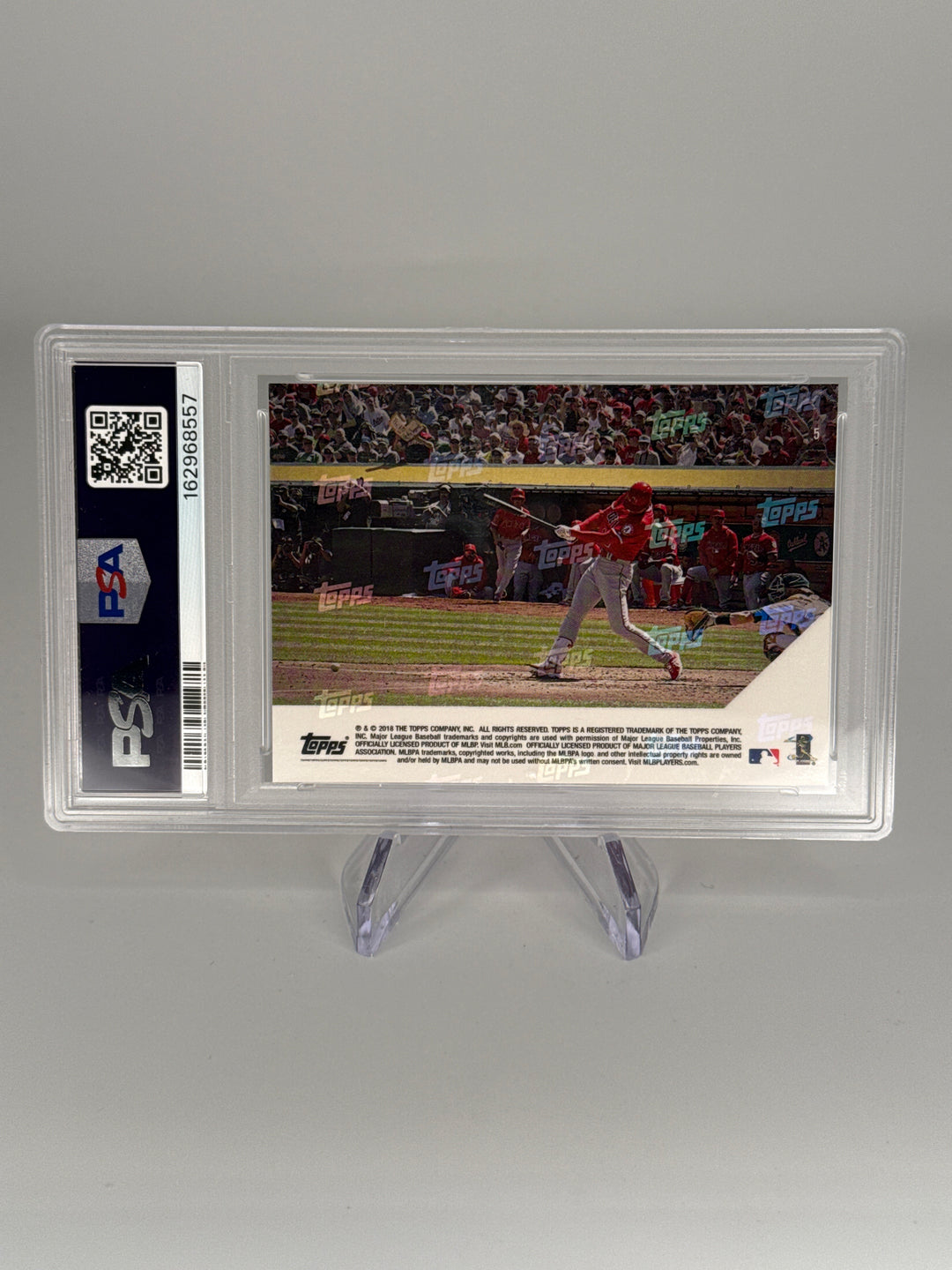 Shohei Ohtani 2018 Topps Now Rookie, PSA 9 Mint