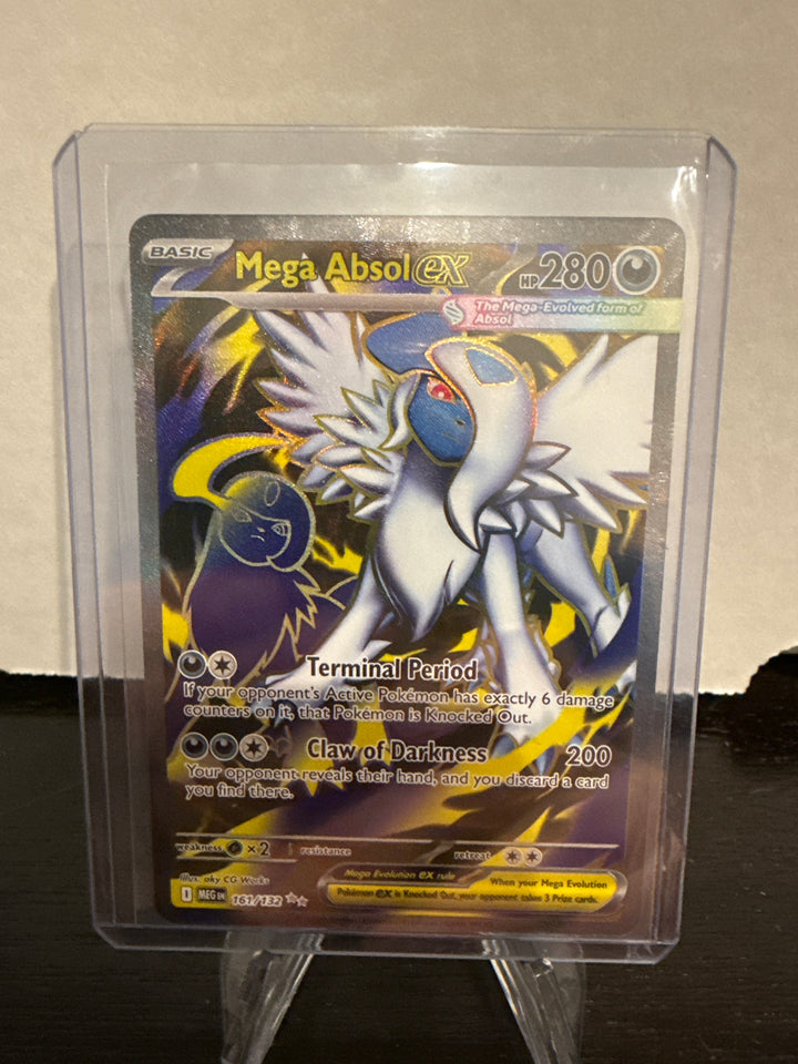 Pokemon TCG 2025 Mega Absol EX Mega Evolutions Full Art, 161/132