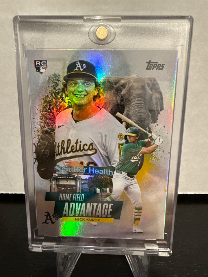 Nick Kurts 2025 Topps Series 2 Home Field Advantage Rookie