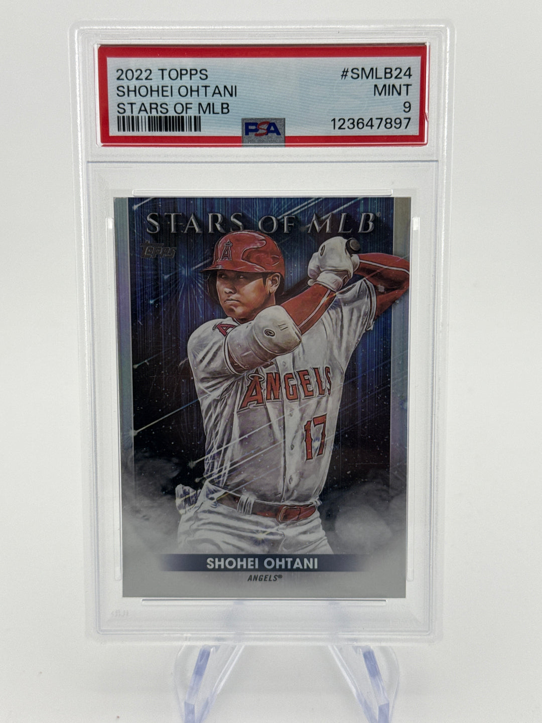 Shohei Ohtani 2022 Topps Stars of MLB, PSA 9 Mint