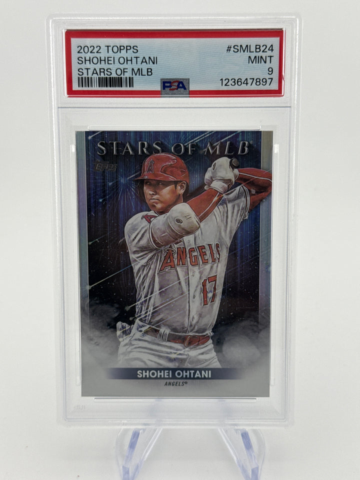 Shohei Ohtani 2022 Topps Stars of MLB, PSA 9 Mint