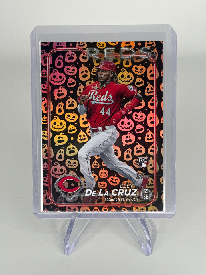 Elly De La Cruz 2024 Topps Update Jack O'Lantern Rookie