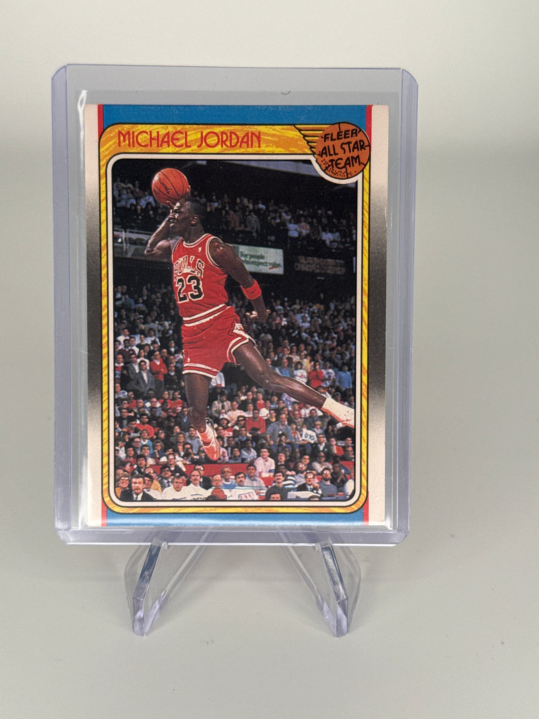 Michael Jordan 1988 Fleer All Star Team