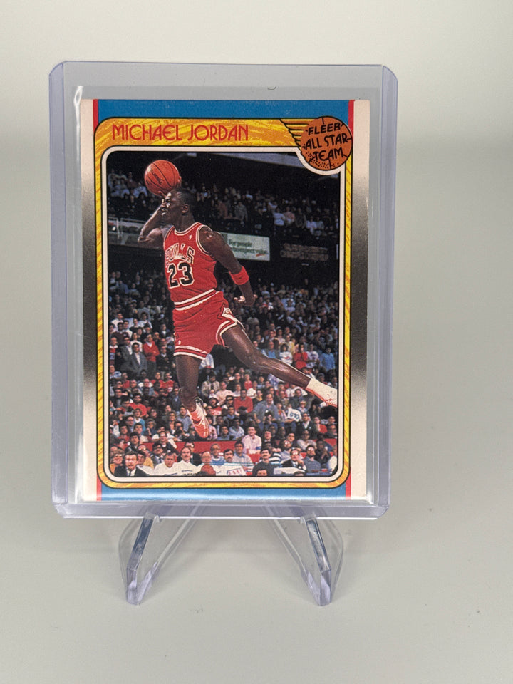Michael Jordan 1988 Fleer All Star Team