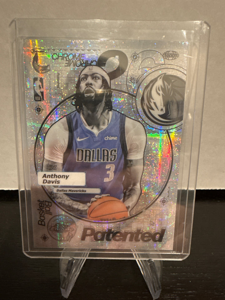 Anthony Davis 2025 Topps Chrome Patented SSP Case Hit