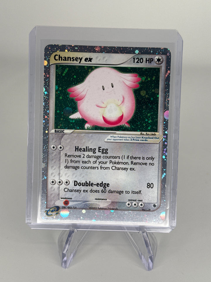 Pokemon TCG 2003 Chansey EX Ruby & Saphire Ultra Rare Holo, 96/109