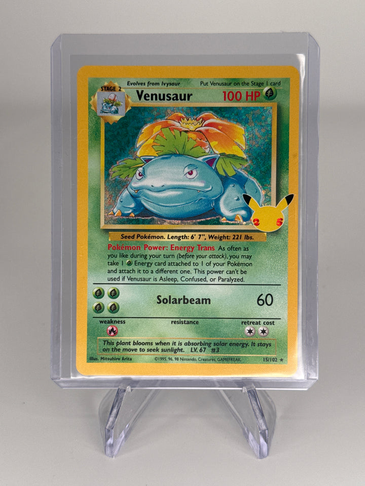 Pokemon TCG 2021 Venusaur Celebrations Classic Collection, 15/102