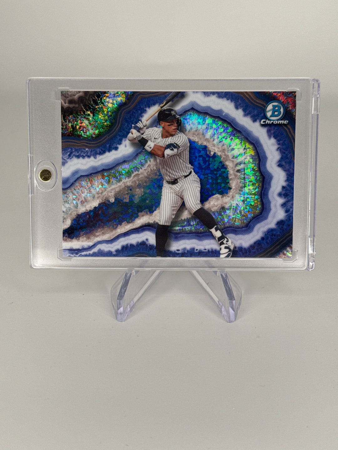 Aaron Judge 2026 Bowman Chrome Crystallized SSP Case Hit