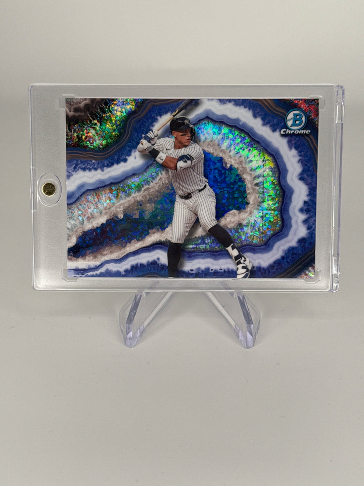 Aaron Judge 2026 Bowman Chrome Crystallized SSP Case Hit