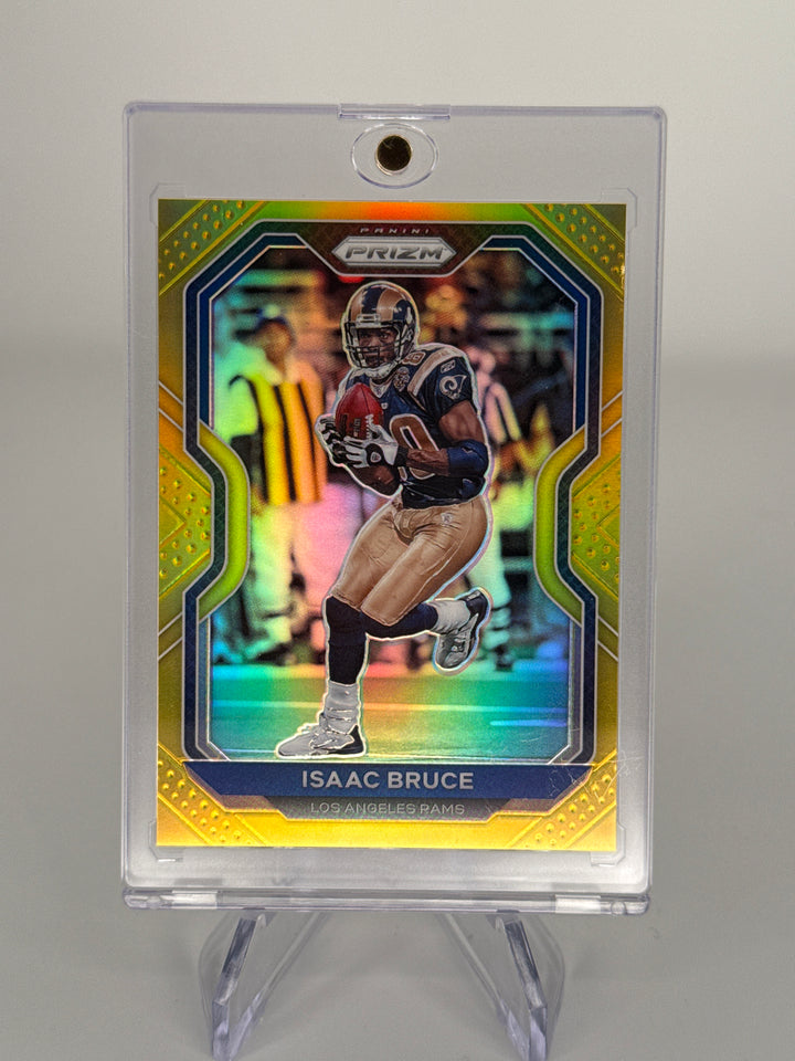 Isaac Bruce 2020 Panini Prizm Gold Prizm, 08/10