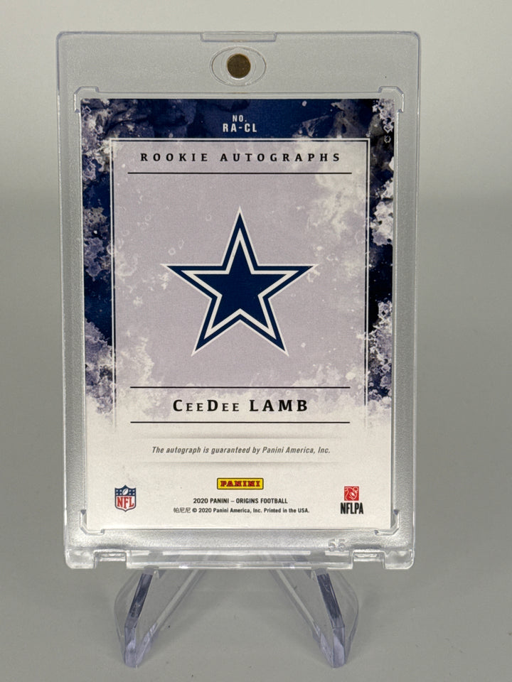 Ceedee Lamb 2020 Panini Origins Rookie Auto