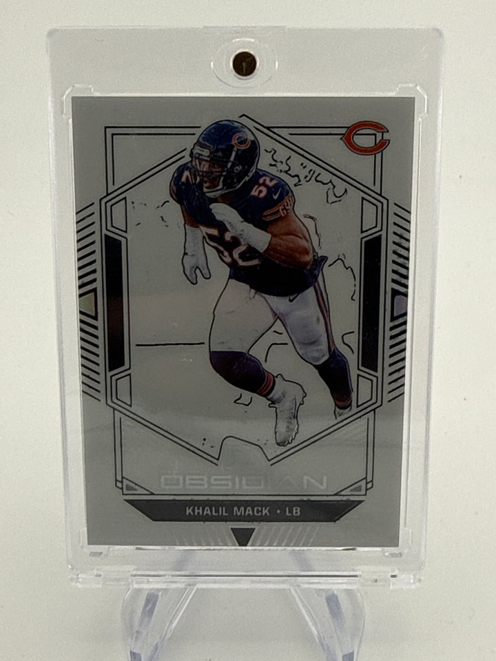 Khalil Mack 2019 Panini Obsidian Contra, 5/7