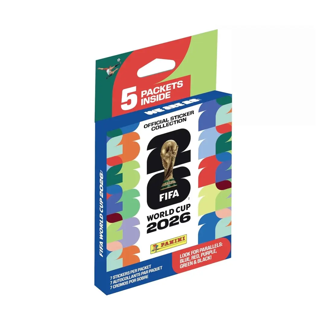 2026 Panini World Cup Soccer Sticker Hanger Pack