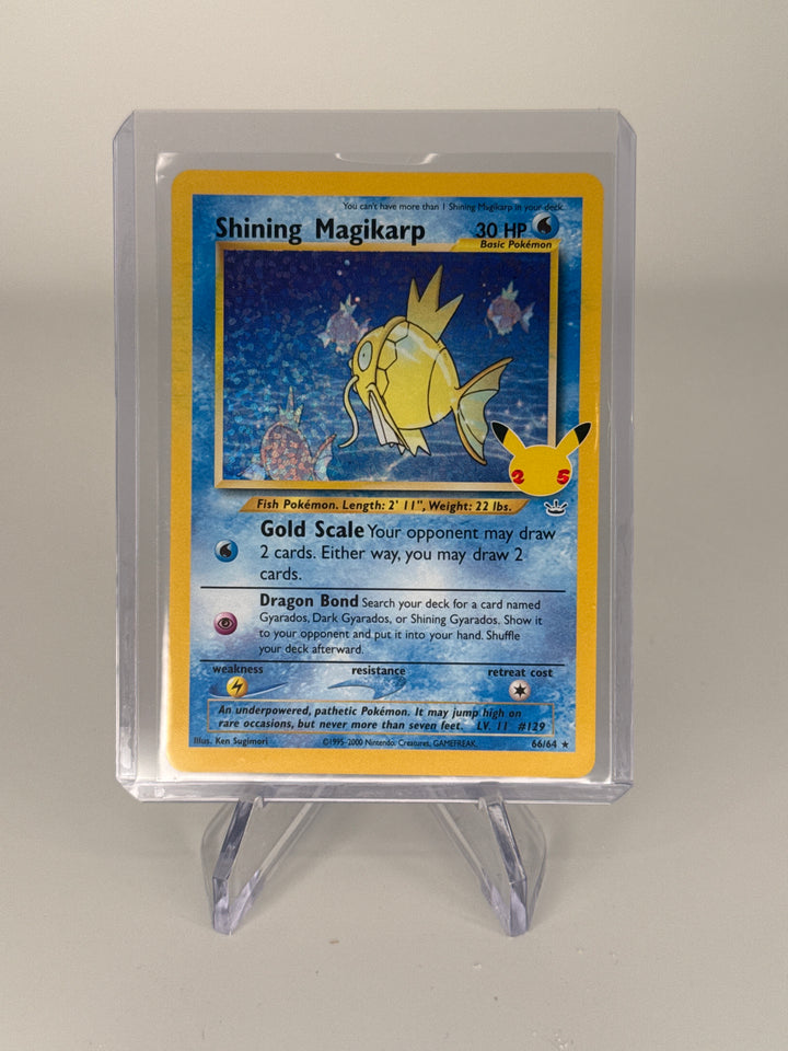 Pokemon TCG 2000 Shining Magikarp Celebrations Classics Collection, 66/64